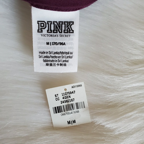 PINK VICTORIA'S SECRET LONG SLEEVE SIZE M - Picture 4 of 5